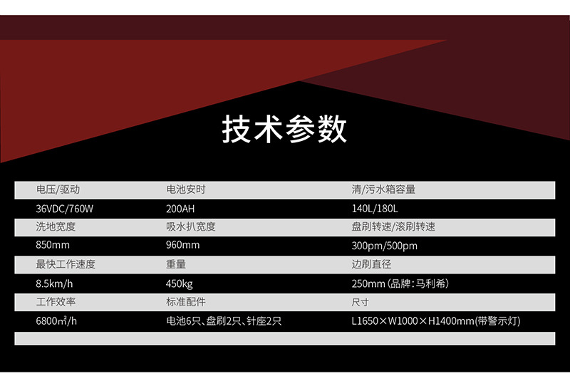 容恩駕駛式大型洗地機,高轉(zhuǎn)速刷盤,大水箱容量